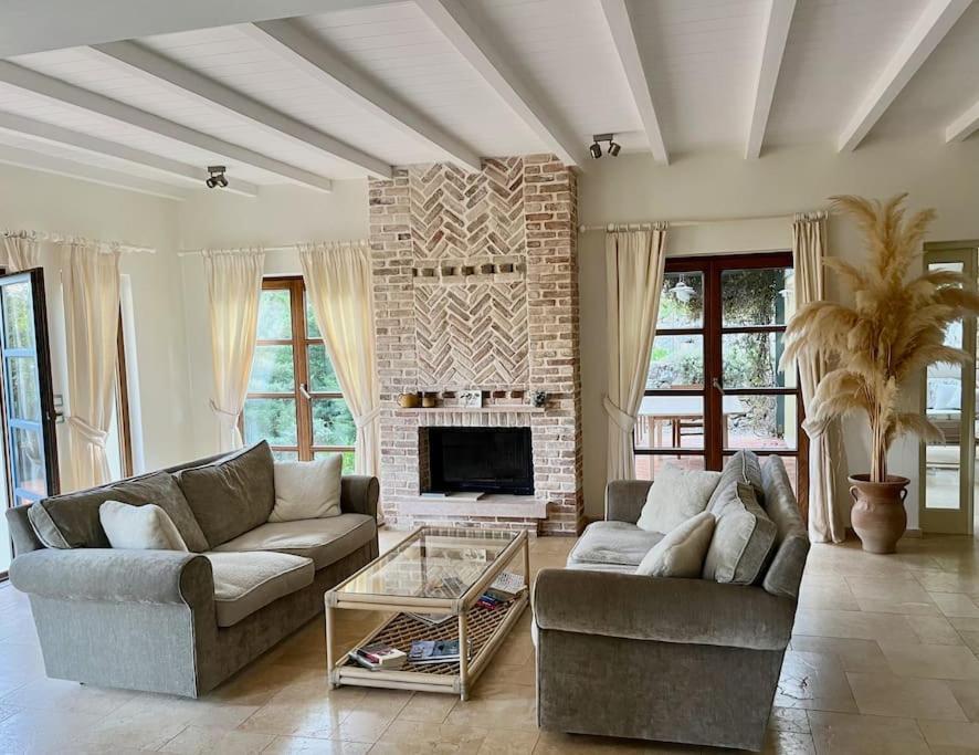 Staffed, Unique And Luxurious Coastal In Beautiful Anidri, Villa